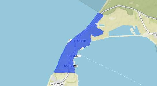 Bodenrichtwertkarte Ostseebad Ahrenshoop
